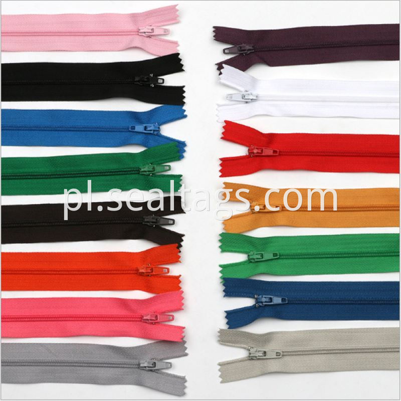 Colorful Zipper Invisible